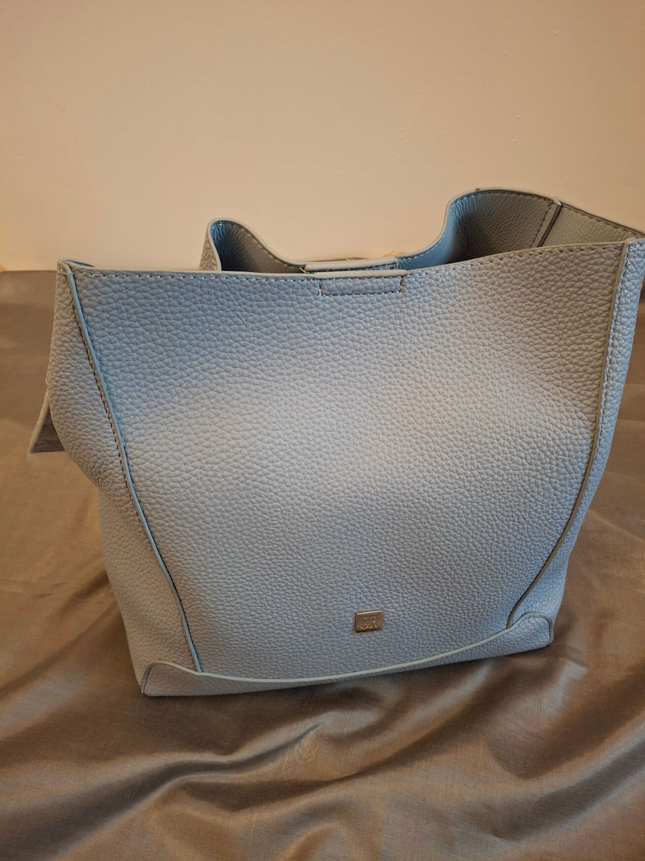 Ek Hi – Classic Shoulder Bag in Muted Blue Colour – P1